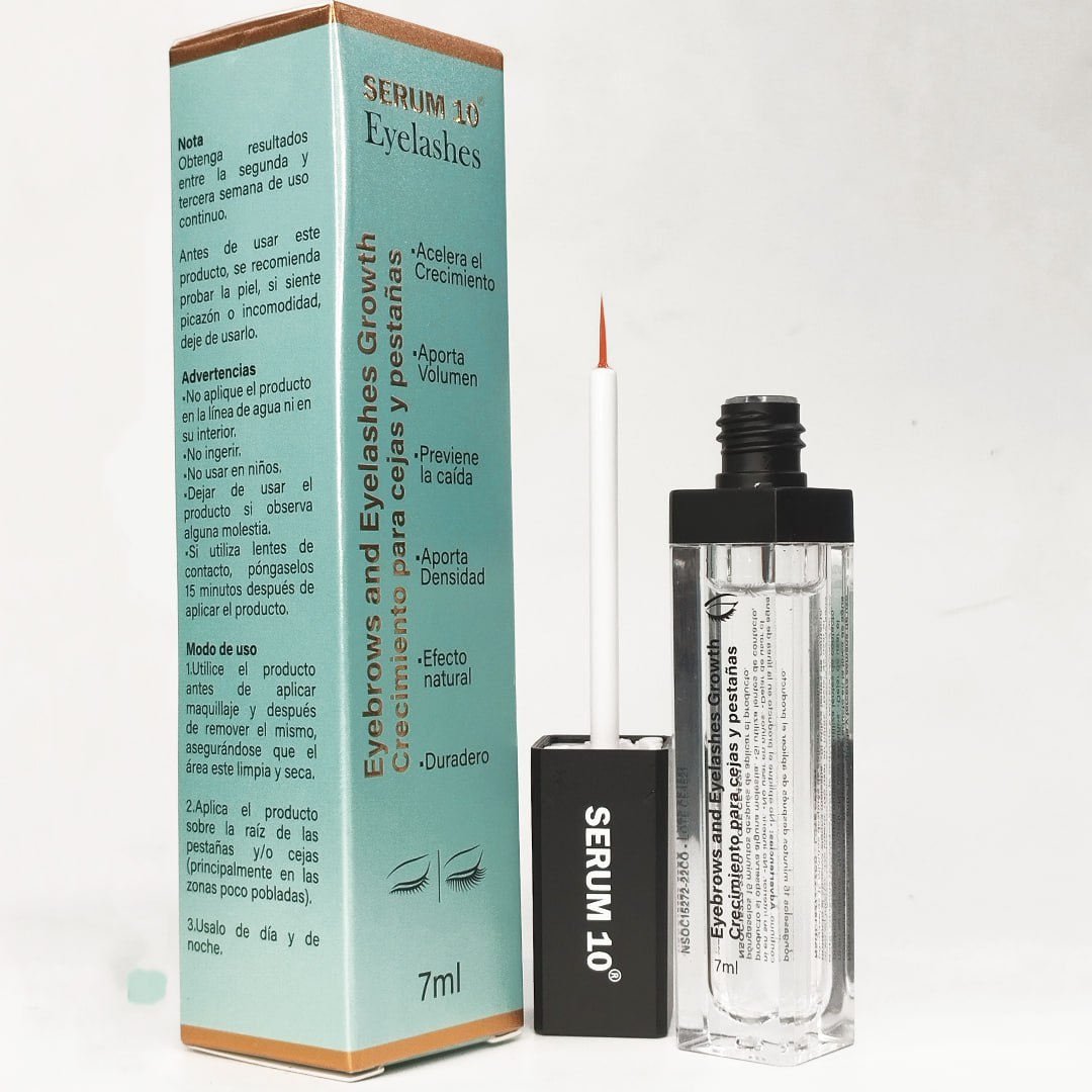Serum 10 crecimiento Para Pestanas.