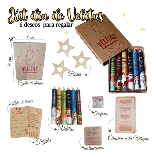 Kit Dia De Las Velitas