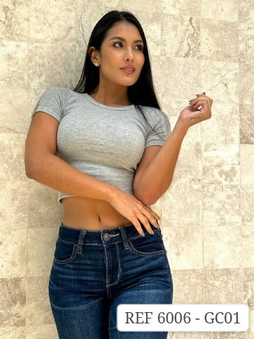 Blusa para dama con mangas Zafiro